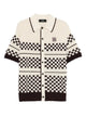 Amiri Checkered Mesh Shirt