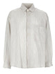 Amish Camicia In Cotone Crinckle