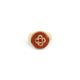 Casablanca Stone Signet Gold-Tone Brass Ring