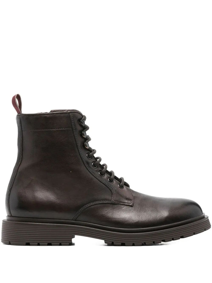 Sturlini Volga Lace-Up Leather Boots