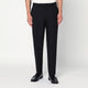 Santaniello  Regular Black Wool Pants