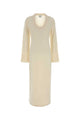 Loulou De Saison Ivory Wool Blend Ari Dress