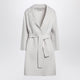 'S Max Mara Ivory Short Double Wool Coat