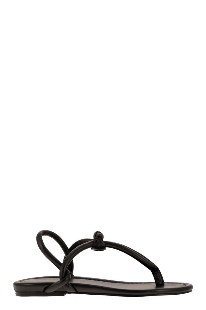 Fabiana Filippi Leather Flip-Flops