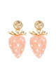 Casablanca "Strawberry" Earrings