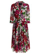 Samantha Sung Cotton Pink Dress