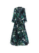 Samantha Sung Aster Cotton Midi Dress
