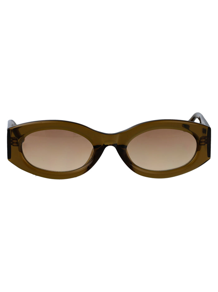 The Attico Olive Acetate Sunglasses
