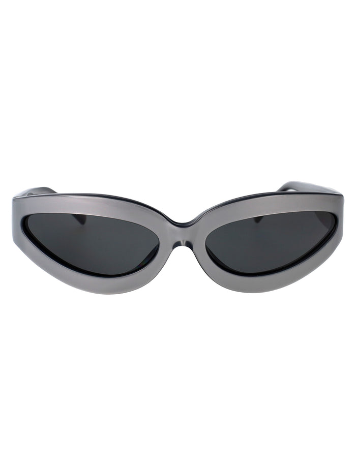 The Attico Silver Acetate Sunglasses