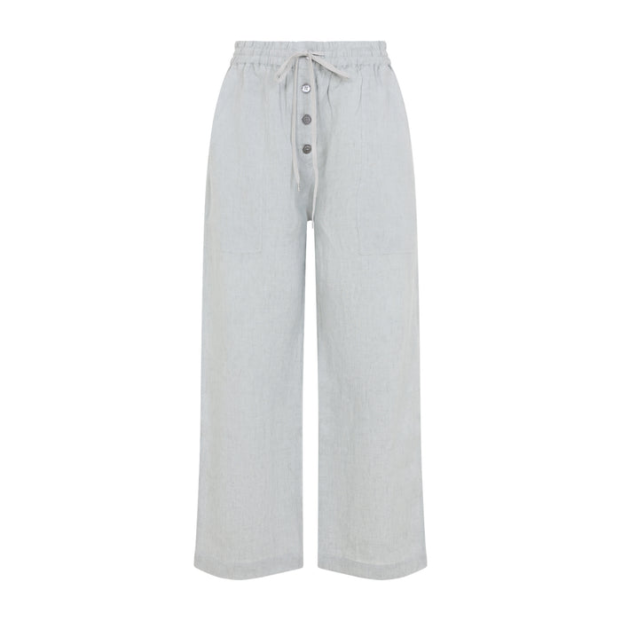 Studio Nicholson Green Atti Linen Pants