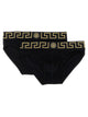 Versace 2-Pack Briefs With 'Greca' Pattern