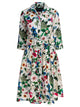 Samantha Sung White Cotton Dress