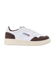 Autry Autry Medalist White And Brown Sneakers