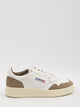 Autry Medalist Low - Leather And Suede Sneakers