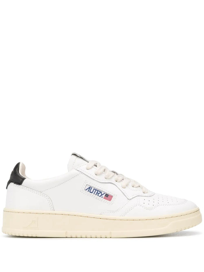 Autry "Medalist Low" Leather Sneakers