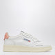 Autry Medalist Low Sneakers In White/Peach Pink “Floating Dreams”