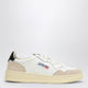 Autry Sneakers Medalist Low In White/Black Leather