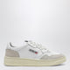Autry White Leather Medalist Low-Top Sneakers