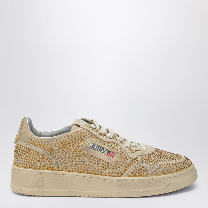 Autry Sneakers Medalist Crystals In Bronze
