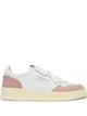 Autry Medalist Low - Leather And Glitter Sneakers