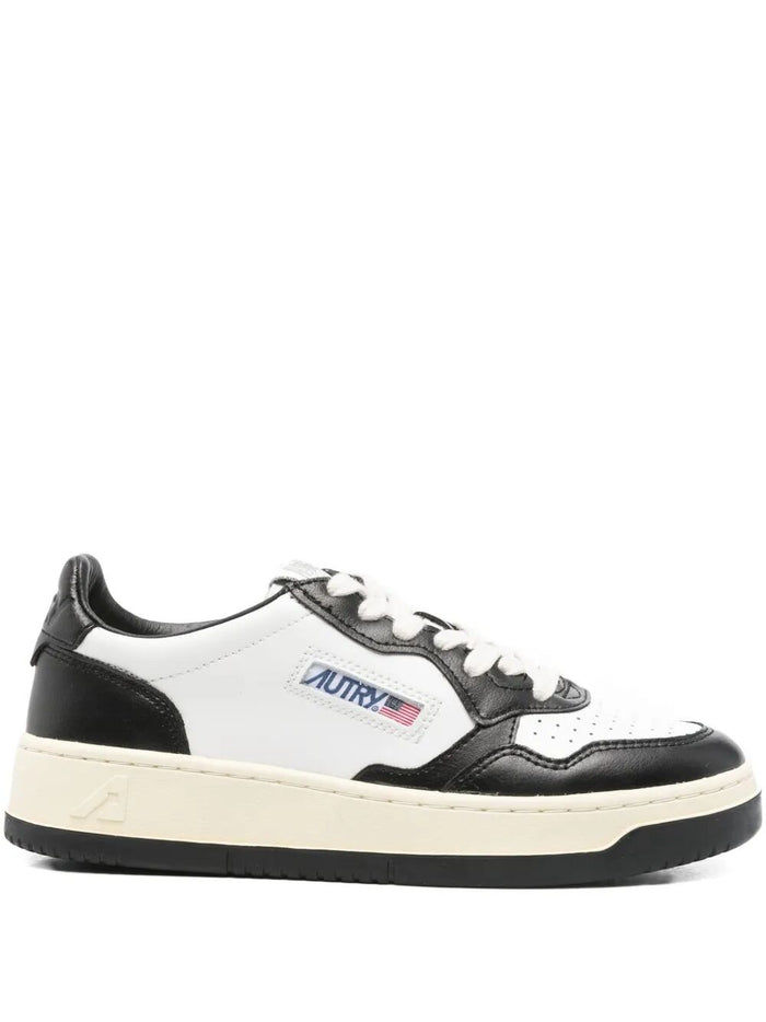 Autry "Medalist Low" Leather Sneakers