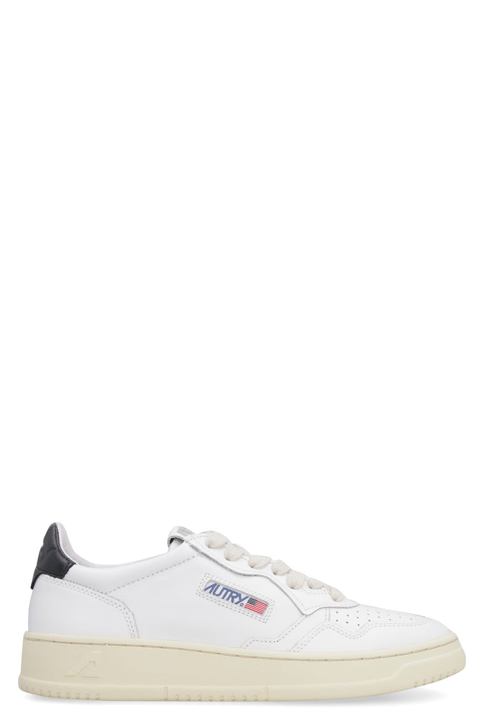 Autry Medalist Leather Low-Top Sneakers