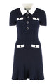 Self-Portrait Ribbed Knit Dress