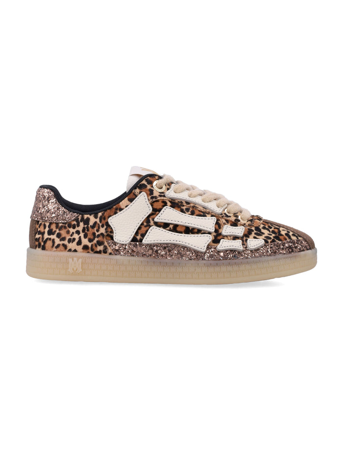 Amiri Leopard Pacific Bones Sneakers