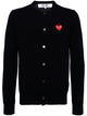 Comme Des Garçons Play Wool Cardigan