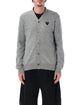 Comme Des Garçons Play Comme Des Garçons Play Black Heart V-Neck Cardigan