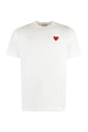 Comme Des Garçons Play Logo Cotton T-Shirt