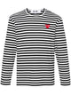 Comme Des Garçons Striped Cotton T-Shirt