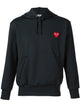 Comme Des Garçons Play Logo Cotton Hoodie