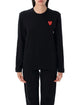 Comme Des Garçons Play Comme Des Garçons Play Double Heart Long-Sleeve T-Shirt
