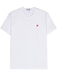 Comme Des Garçons Play Tshirt Small Red Emblem