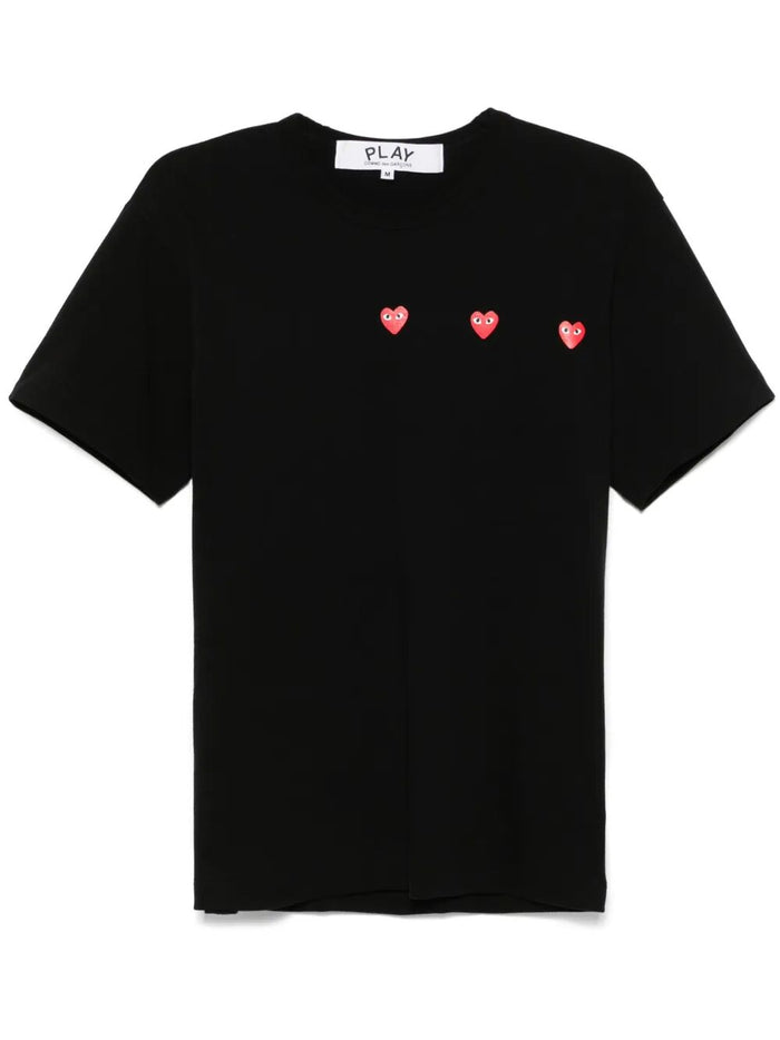 Comme Des Garçons Play "Logo Print" T-Shirt