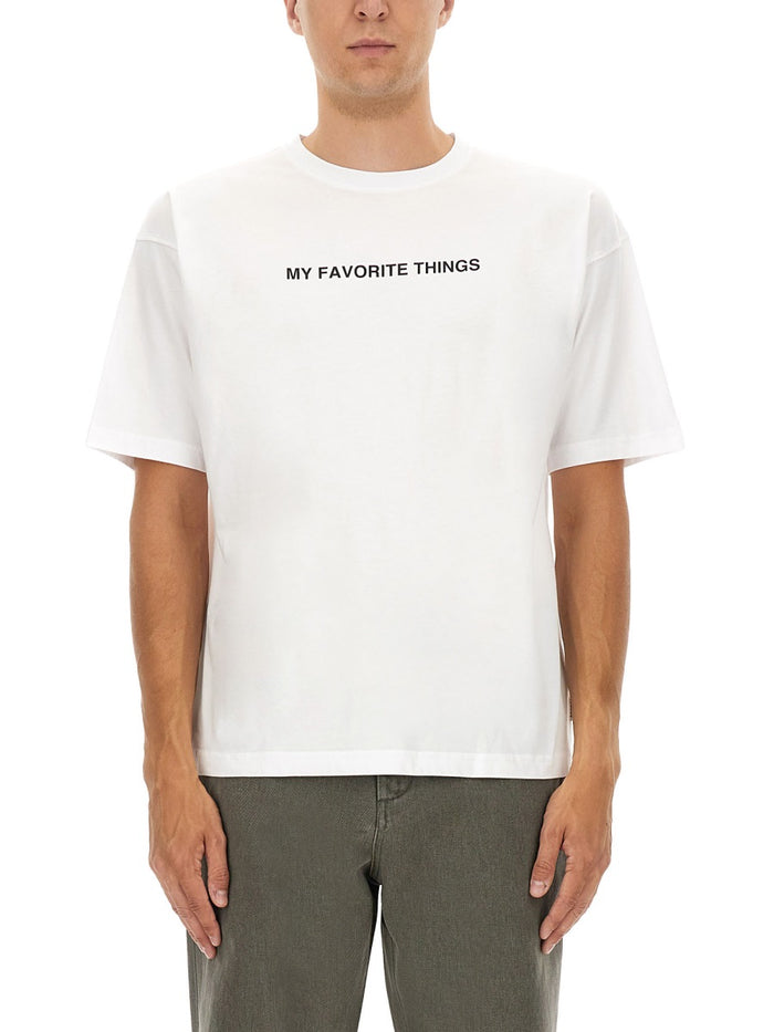 Aspesi Tshirt With My Favorite Things Print