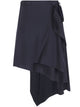 Ann Demeulemeester "Birit" Asymmetrical Wrap Skirt