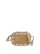 Valentino Garavani Beige Suede Nellcote Crossboyd Bag