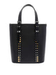 Valentino Garavani Black Rockstud Tote Bag