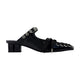 Ganni Eyelets Lace Up Mules
