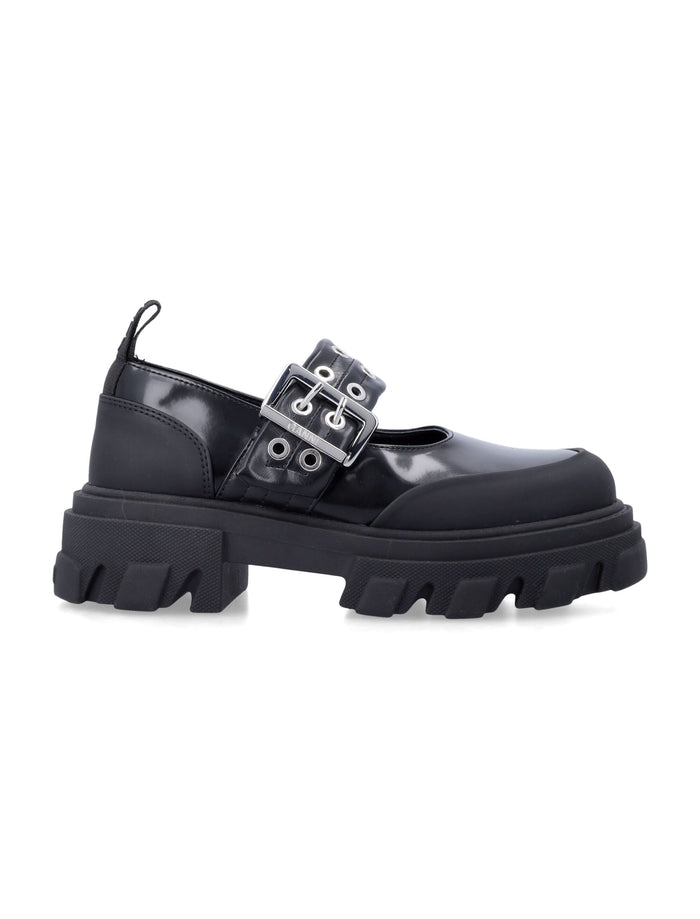 Ganni Ganni Cleated Ballerina Shoes