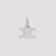 Celine Silver Brass Triomphe Charm