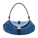 Ganni B Kat Purse -  - Cotton - Blue