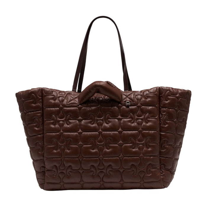 Ganni Re-Tech Quilted Tote Bag