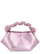Ganni Bou Mini Crushed Handbag