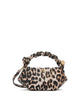 Ganni Bou Mini Grained Printed Almond Milk