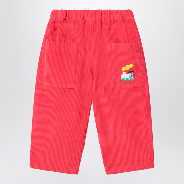 Bobo Choses Red Bobo Choo Choo Trousers