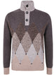 Ballantyne T Neck Pullover Button