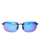 Maui Jim Smoke Grey Metal Sunglasses